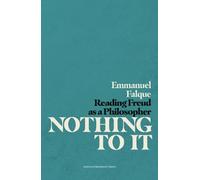Emmanuel Falque Nothing to It (Tascabile) Figures of the Unconscious