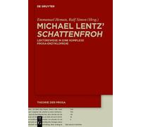 Emmanuel Heman Michael Lentz' ›Schattenfroh‹ (Copertina rigida)