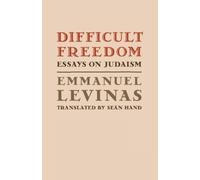 Emmanuel Levinas Difficult Freedom (Tascabile) Johns Hopkins Jewish Studies