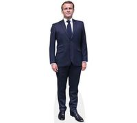 Emmanuel Macron (Blue Suit) a grandezza naturale