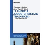 Emmanuel Nathan Is there a Judeo-Christian Tradition? (Copertina rigida)