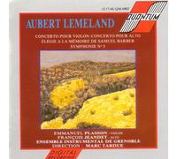 Emmanuel Plasson - Cto pour violon / Cto pour alto / Elegie / Symphonie no.5
