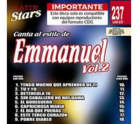 Emmanuel - Vol. 2-Karaoke Latin Stars