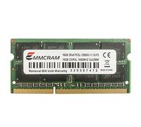 EMMCRAM 16 GB DDR3 Laptop RAM 1600 MHz SODIMM PC3L-12800S DDR3L SO-DIMM Memoria notebook 2Rx8 1.35V CL11 Non-ECC Unbuffered 204 Pin
