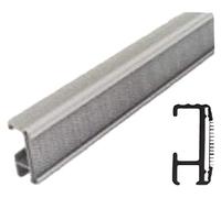 EMMEBI Binario, Profilo velcrato a Strappo per mantovana calate Tenda VELCRATO-L (200 cm. Attacco a soffitto)