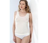 Emmebivi 3 Canotte Donna Spalla Larga in Lana Seta con Bordo in raso 91402