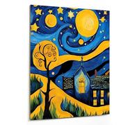emmena - Quadro Great Artists Reimagine Famous Artworks 3 in legno - 20x25 cm