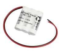 Emmerich 36AA800R Batteria per luci di emergenza con cavo 3.6 V 800 mAh
