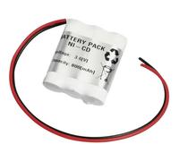 Emmerich 36AA800R Batteria per luci di emergenza con cavo 3.6 V 800 mAh