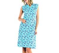 EMMESSE COPRIABITO Donna Pratico E Comodo in 100% Cotone SANFORIZZATO - ABBOTTONATURA AD Incrocio - LA Foto PROPONE Solo Il Modello - VISONARE Colori Disponibili