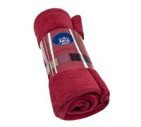 emmevi Coperta Plaid Morbida Pile Caldo Soffice Avvolgente Divano Letto Singolo Poltrona 130x160 Bordeaux