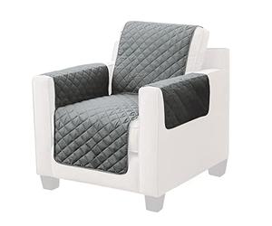 emmevi Copripoltrona Universale Lacci Fissaggio Proteggi Poltrona Mod.COPRIDIVANO_UNICO 1 POSTO GRIGIO