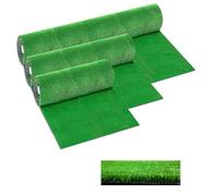 emmevi Erba Sintetica 7mm Drenante in 50 Misure Prato Verde Sintetico Artificiale Tagliabile Rotolo 1x9 Mt