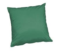 emmevi Fodera Cuscino Cotone Lucido 40x40 Cm Cerniera Copricuscino mod.FODERINA_CINZ VERDE SCURO_(33)