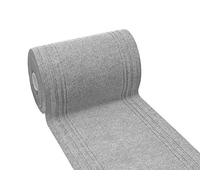 emmevi Passatoia Antiscivolo Multiuso Asciugapassi Corridoio Marciapiede Hotel Negozio Assorbente 67X160 Grigio
