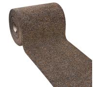 emmevi Passatoia Ingresso Moquette Asciugapassi Tinta Unita Corridoio Marciapiede 100x100 Cm Marrone