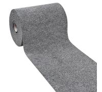 emmevi Passatoia Ingresso Moquette Asciugapassi Tinta Unita Corridoio Marciapiede 100x300 Cm Grigio