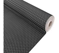 emmevi Proteggi Tavolo Mollettone Nero Sotto Tovaglia Morbido Antiscivolo Antimacchia Antiurto Varie Misure 100% Made In Italy mod.BULLGOMME 140X320 NERO