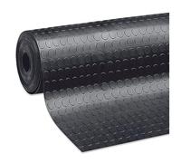 emmevi Tappeto Antiscivolo Gomma Copri Pavimento Bullonato Nero Robusto Varie Misure MOD.ZERBINO Bolle Gomma 120x220