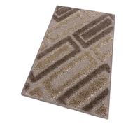 emmevi Tappeto Bagno Moderno Morbido Soffice Assorbente Asciugapassi Antiscivolo Lavabile 50x80 Cm Marrone
