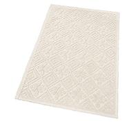 emmevi Tappeto Bagno Scendiletto Puro Cotone Morbido Lavabile Camera Elegante Assorbente Mod.PALMAS_60X95