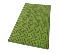 emmevi Tappeto Cucina 3D Antiscivolo Tinta Unita Lavabile Morbido Assorbente Mod.EVITA 57X190 VERDE