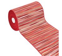 emmevi Tappeto Cucina Bordato Assorbente Tessitura Piatta Multiuso Bagno Camera Stile Bamboo 52X110 Bordeaux