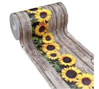 emmevi Tappeto Cucina Gomma Pvc Parquet Girasoli Antimacchia Corsia Antiscivolo Antisfilo Lavabile 51x40 Cm