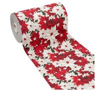 emmevi Tappeto Cucina Natale Natalizio Antiscivolo Passatoia Addobbi Festa MOD.EVOQUE Natale (E) 52 x 300