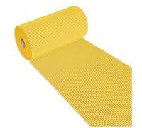 emmevi Tappeto Gomma Morbido Bordo Piscina Rotolo 15 MT Multiuso Sotto Bicchiere Lavello Giallo