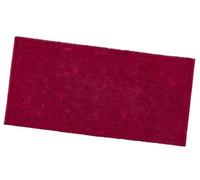 emmevi Tappeto Morbido Cotone Tinta Unita Scendiletto Bagno Camera Assorbente Antiscivolo 53x110 Bordeaux