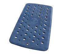 emmevi Tappeto Piatto Doccia Vasca Bagno Ventose Superficie Ruvida Profumato Antimuffa Mod.NORMAL 36X71 BLU