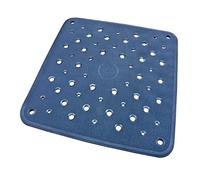 emmevi Tappeto Piatto Doccia Vasca Bagno Ventose Superficie Ruvida Profumato Antimuffa Mod.NORMAL 53X53 BLU