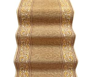 emmevi Tappeto Scala Design Barocco Passatoia Corridoio Scalini Antiscivolo MOD.Picasso Dis_22 67X260 Beige