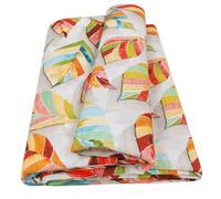emmevi Telo Arredo Cotone Copridivano Floreale Granfoulard Tessuto Copritutto Lavabile 170x280 Cm Dis_A