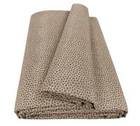 emmevi Telo Arredo Cotone Maculato Multiuso Copridivano Copritutto Coperta Picnic 260X280 Cm Marrone