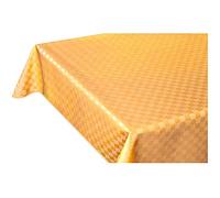 emmevi Tovaglia Cucina Antimacchia Bordata Cotone Resinato Morbido Quadretti MOD.Erika 140X180 Giallo