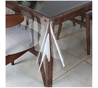 emmevi Tovaglia Cucina Trasparente Proteggitavolo Antimacchia PVC al Metro Altezza 130cm su Misura MOD.Kristal Trasparente S/C