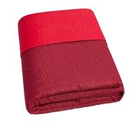 emmevi Trapuntino Copriletto Double Face Mezza Stagione Coperta Trapunta Leggera 2 Piazze Bordeaux