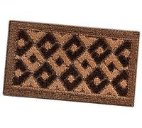 emmevi Zerbino Asciugapassi Ingresso Antiscivolo Vellutato Morbido Mod.GOLD DIS_11 50X80 RETTANGOLARE MARRONE