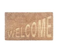 emmevi Zerbino Cocco 3D Moderno 40x70 Cm Antiscivolo Tappeto Rettangolare Porta Ingresso Entrata (D)