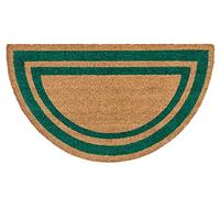 Zerbino cocco semiluna ingresso porta 40X70 tappeto entrata antiscivolo robusto