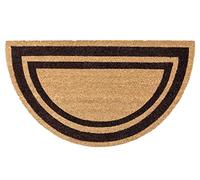 Zerbino cocco semiluna ingresso porta 40X70 tappeto entrata antiscivolo robusto