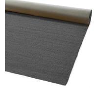 emmevi Zerbino Cocco Naturale Colorato Antiscivolo Su Misura Tappeto Ingresso Entrata 25x70 cm Antracite