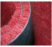 emmevi Zerbino Cocco Naturale Rosso Antiscivolo Tappeto Ingresso Raschia Fango più Misure MOD.Cocco su Misura Rosso 100X250