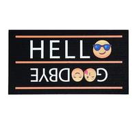 emmevi Zerbino Gomma Sostenibile Ingresso 40X70 Interno Esterno Antiscivolo Simpatico Moderno DIS_E