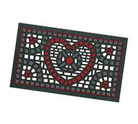 emmevi Zerbino Ingresso Gomma Morbida Tappetino Antiscivolo Asciugapassi mod.FORMAT 40x70 RETTANGOLARE (W)