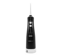 emmi-dent Irrigatore orale senza fili, 310 ml, detergente interdentale con pulizia a 360° per una cura dentale accurata, 4 modalità di pulizia, 4 ugelli
