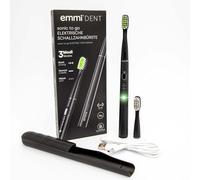 emmi-dent Sonic to go Spazzolino Elettrico sonico - 3 modalità di pulizia per la cura dei denti, adatto per viaggi e ufficio, fino a 25 giorni di durata della batteria - Spazzolino sonico da viaggio