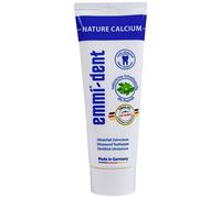 emmi®-dent Dentifricio a Ultrasuoni "Nature Calcium" I Con Più Calcio I Ideale per Denti e Gengive Sensibili I Senza Fluoro, Microplastiche e Nanomateriali I Vegano & Senza Glutine I 1x 75 ml